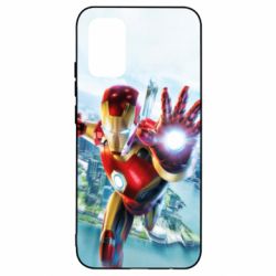 Чехол для Samsung A02s/M02s Strong Iron Man - PrintSalon