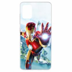 Чехол для Samsung A51 Strong Iron Man - PrintSalon