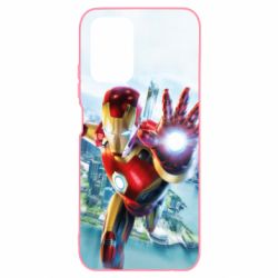 Чехол для Xiaomi Redmi Note 10 Strong Iron Man - PrintSalon