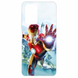 Чехол для Xiaomi Redmi Note 10 Pro Strong Iron Man - PrintSalon