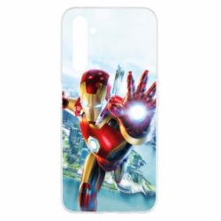 Чехол для Realme 6 Strong Iron Man - PrintSalon