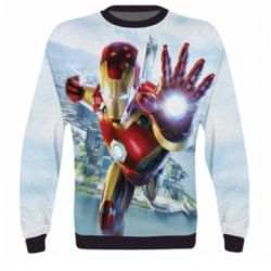 3D свитшот Strong Iron Man - PrintSalon