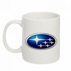 Чашка 320ml Subaru 3D Logo - PrintSalon