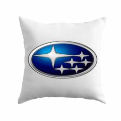 Подушка Subaru 3D Logo - PrintSalon