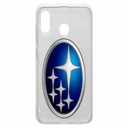 Чехол для Samsung A20 Subaru 3D Logo - PrintSalon