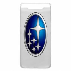 Чехол для Samsung A80 Subaru 3D Logo - PrintSalon