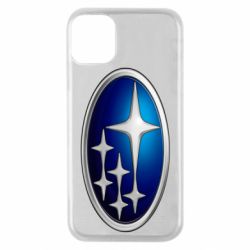 Чехол для iPhone 11 Pro Subaru 3D Logo - PrintSalon