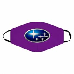 Маска многоразовая Subaru 3D Logo - PrintSalon