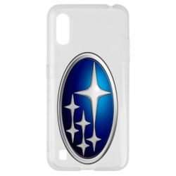 Чехол для Samsung A01/M01 Subaru 3D Logo - PrintSalon