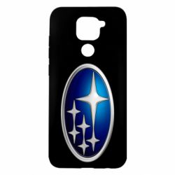 Чехол для Xiaomi Redmi Note 9/Redmi 10X Subaru 3D Logo - PrintSalon