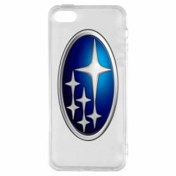 Чехол для iPhone5/5S/SE Subaru 3D Logo - PrintSalon