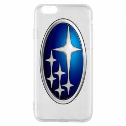 Чехол для iPhone 6/6S Subaru 3D Logo - PrintSalon