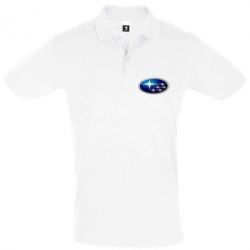 Мужское поло Subaru 3D Logo - PrintSalon