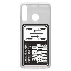 Чехол для Huawei P30 Lite Subaru All-Wheel - PrintSalon