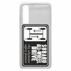 Чехол для Huawei P30 Subaru All-Wheel - PrintSalon