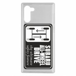 Чехол для Samsung Note 10 Subaru All-Wheel - PrintSalon
