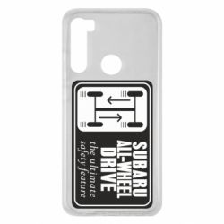 Чехол для Xiaomi Redmi Note 8 Subaru All-Wheel - PrintSalon