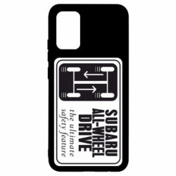 Чехол для Samsung A02s/M02s Subaru All-Wheel - PrintSalon