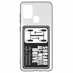 Чехол для Samsung A21s Subaru All-Wheel - PrintSalon