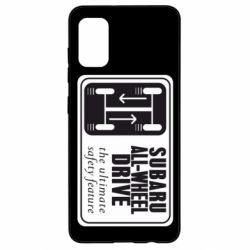 Чехол для Samsung A41 Subaru All-Wheel - PrintSalon