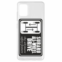 Чехол для Samsung A51 Subaru All-Wheel - PrintSalon