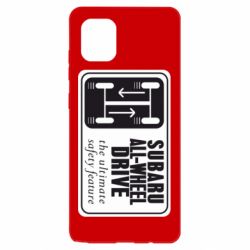 Чехол для Samsung Note 10 Lite Subaru All-Wheel - PrintSalon