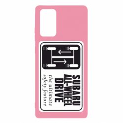 Чехол для Samsung Note 20 Subaru All-Wheel - PrintSalon