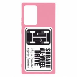 Чехол для Samsung Note 20 Ultra Subaru All-Wheel - PrintSalon