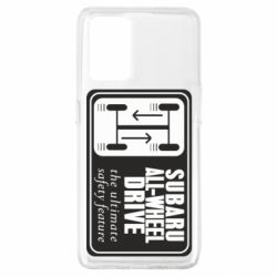 Чехол для Oppo A74 4G Subaru All-Wheel - PrintSalon