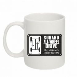 Чашка 320ml Subaru All-Wheel - PrintSalon