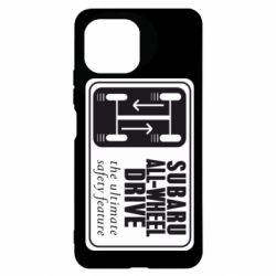 Чехол для Xiaomi Mi11 Lite Subaru All-Wheel - PrintSalon