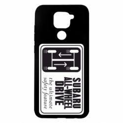 Чехол для Xiaomi Redmi Note 9/Redmi 10X Subaru All-Wheel - PrintSalon