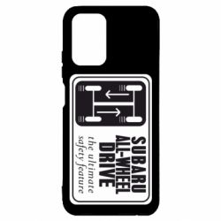 Чехол для Xiaomi Redmi Note 10 Subaru All-Wheel - PrintSalon