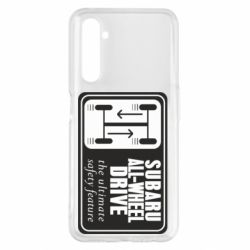 Чехол для Realme 6 Pro Subaru All-Wheel - PrintSalon