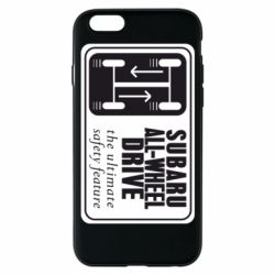 Чехол для iPhone 6/6S Subaru All-Wheel - PrintSalon