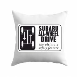 Подушка Subaru All-Wheel - PrintSalon