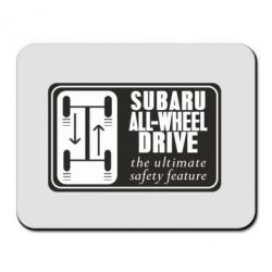 Коврик для мыши Subaru All-Wheel - PrintSalon