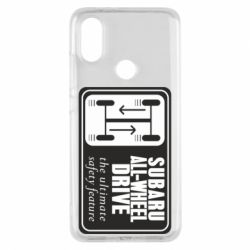 Чехол для Xiaomi Mi A2 Subaru All-Wheel - PrintSalon