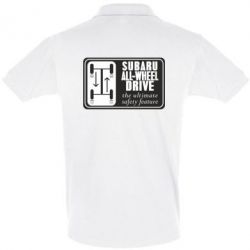 Мужское поло Subaru All-Wheel - PrintSalon