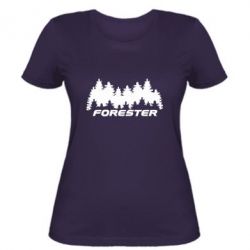 Женская футболка Subaru Forester - PrintSalon