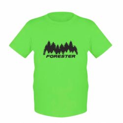 Детская футболка Subaru Forester - PrintSalon