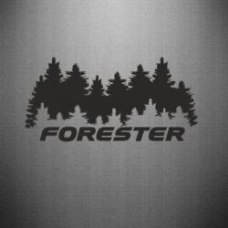 Наклейка Subaru Forester - PrintSalon