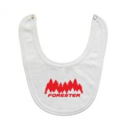 Слюнявчик  Subaru Forester - PrintSalon