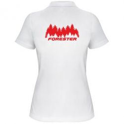 Женское поло Subaru Forester - PrintSalon