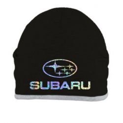 Шапка Subaru  Голограмма - PrintSalon