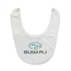 Слюнявчик  Subaru  Голограмма - PrintSalon