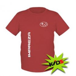 Дитяча футболка Subaru Impreza - PrintSalon