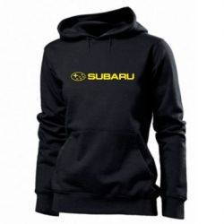 Женское худи Subaru logo - PrintSalon