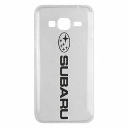 Чехол для Samsung J3 2016 Subaru logo - PrintSalon