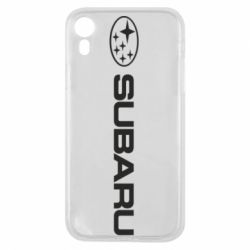 Чехол для iPhone XR Subaru logo - PrintSalon